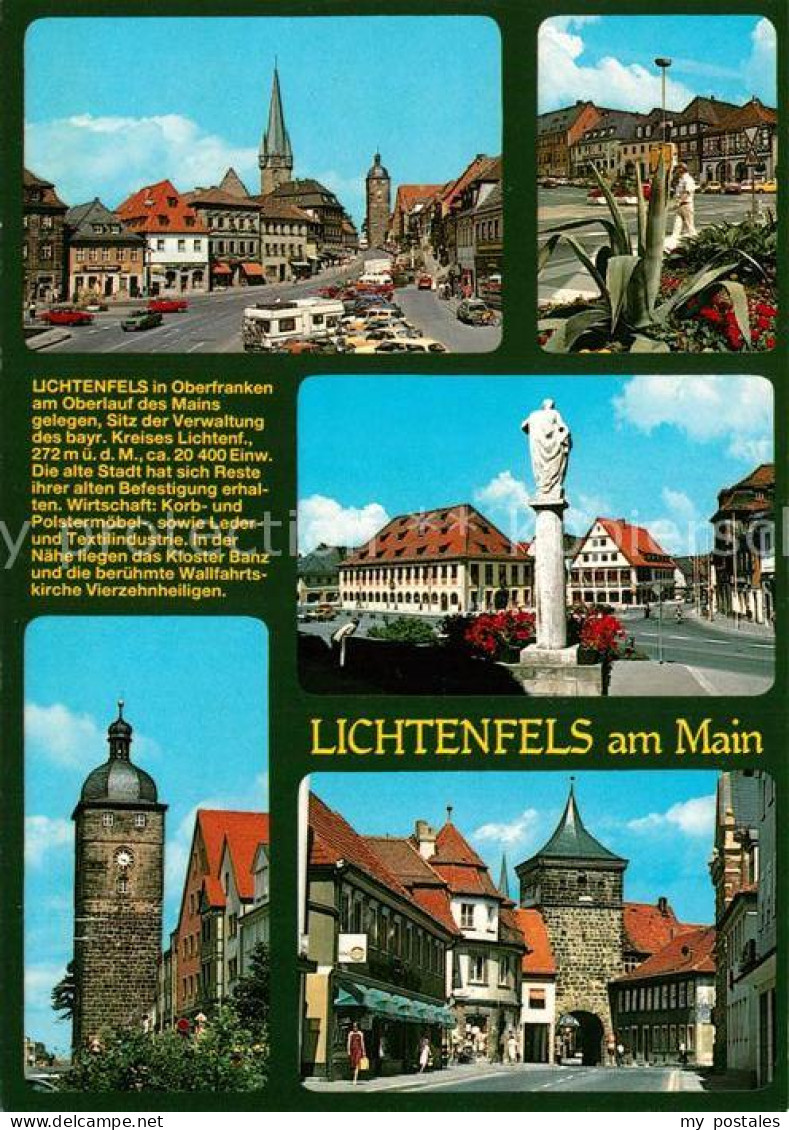 73234028 Lichtenfels Bayern Stadtansichten Denkmal Stadttor Chronik Lichtenfels  - Lichtenfels