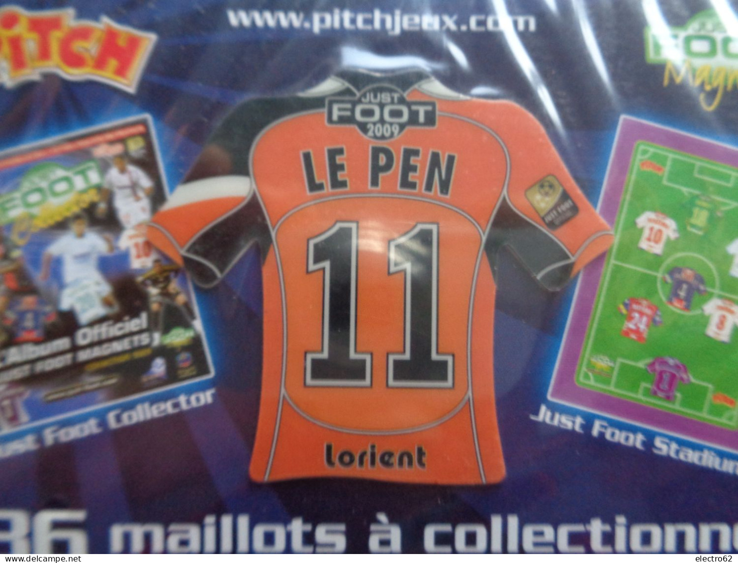 Magnet Football Pasquier Pitch Lorient Le Pen Foot Fotball Voetbal Fußball Fútbol Calcio Soccer Futebol - Sport