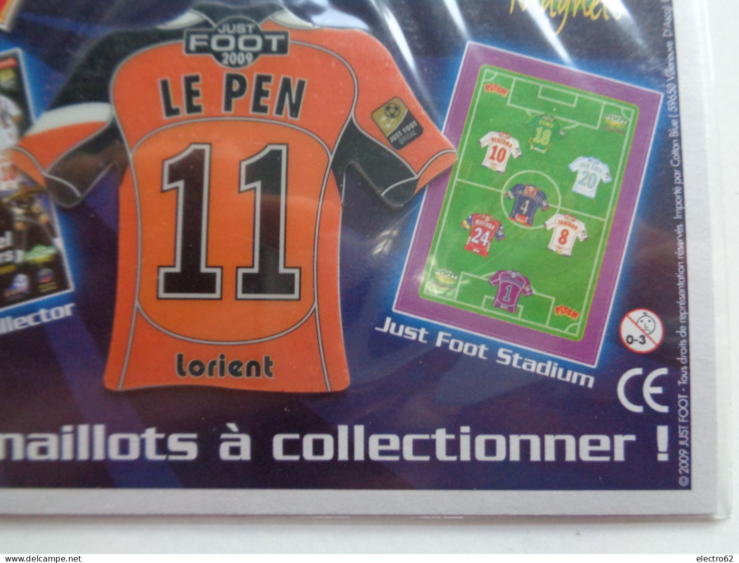 Magnet Football Pasquier Pitch Lorient Le Pen Foot Fotball Voetbal Fußball Fútbol Calcio Soccer Futebol - Sports