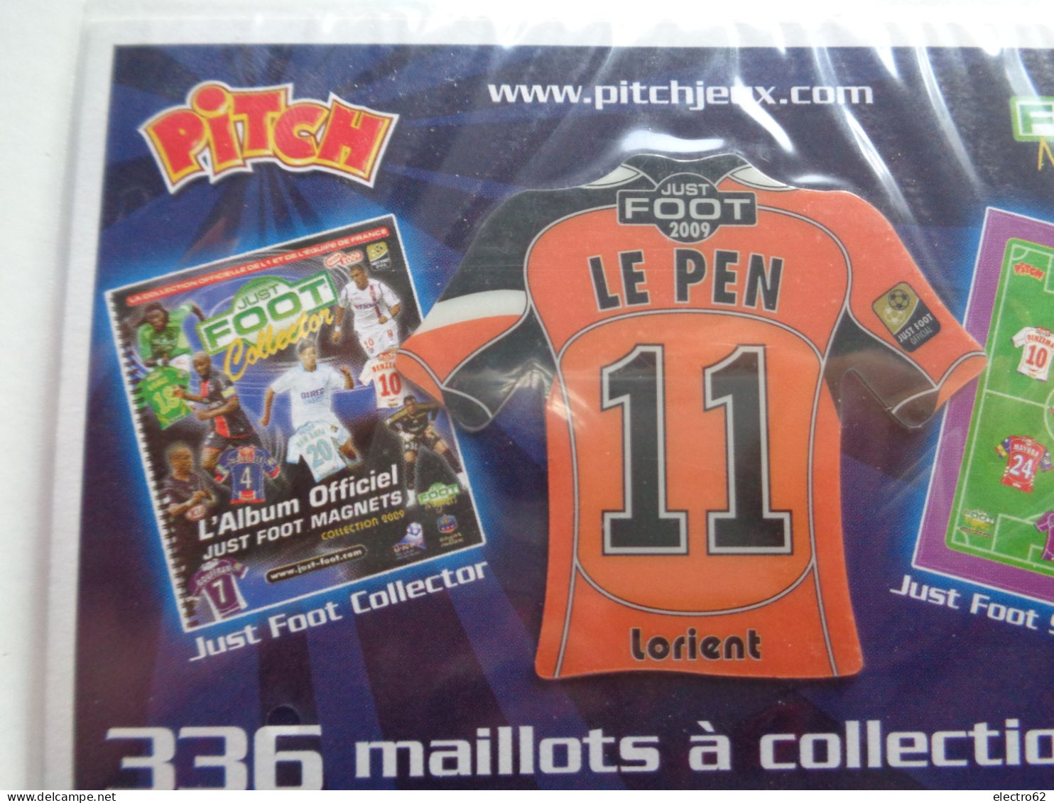 Magnet Football Pasquier Pitch Lorient Le Pen Foot Fotball Voetbal Fußball Fútbol Calcio Soccer Futebol - Sports