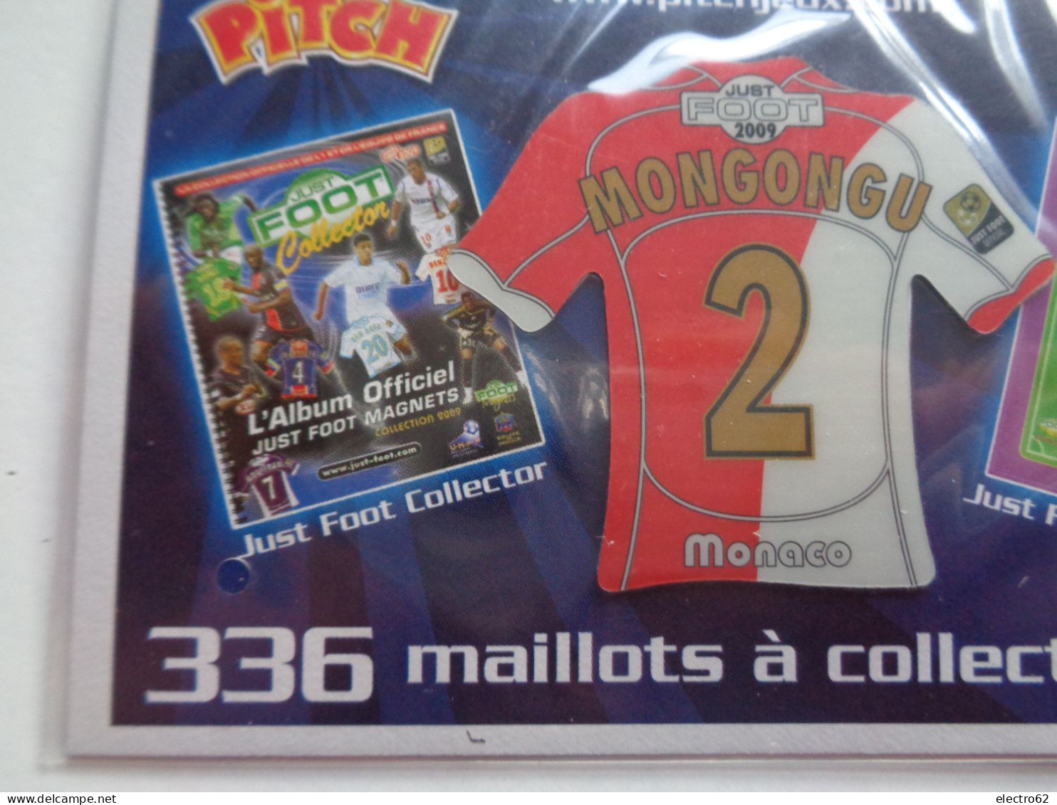 Magnet Football Pasquier Pitch Monaco Mongongu Foot Calcio Soccer Fußball Voetbal Fotball Fútbol Futebol - Sports