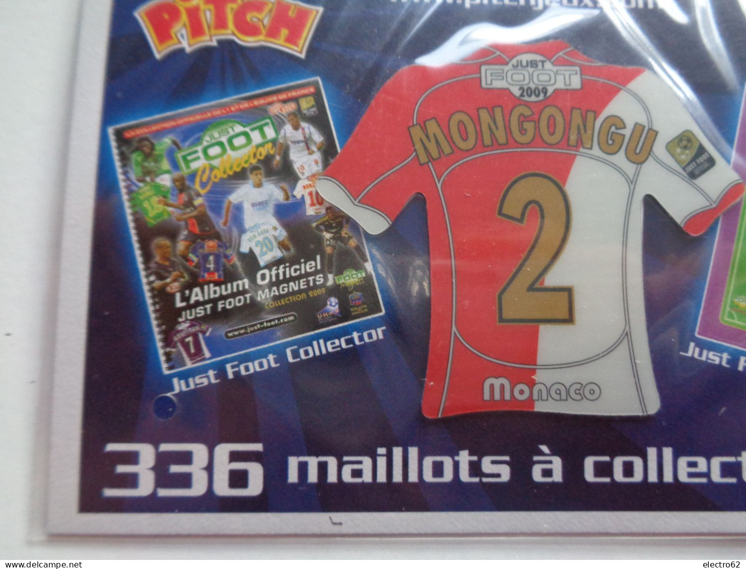 Magnet Football Pasquier Pitch Monaco Mongongu Foot Calcio Soccer Fußball Voetbal Fotball Fútbol Futebol - Sport