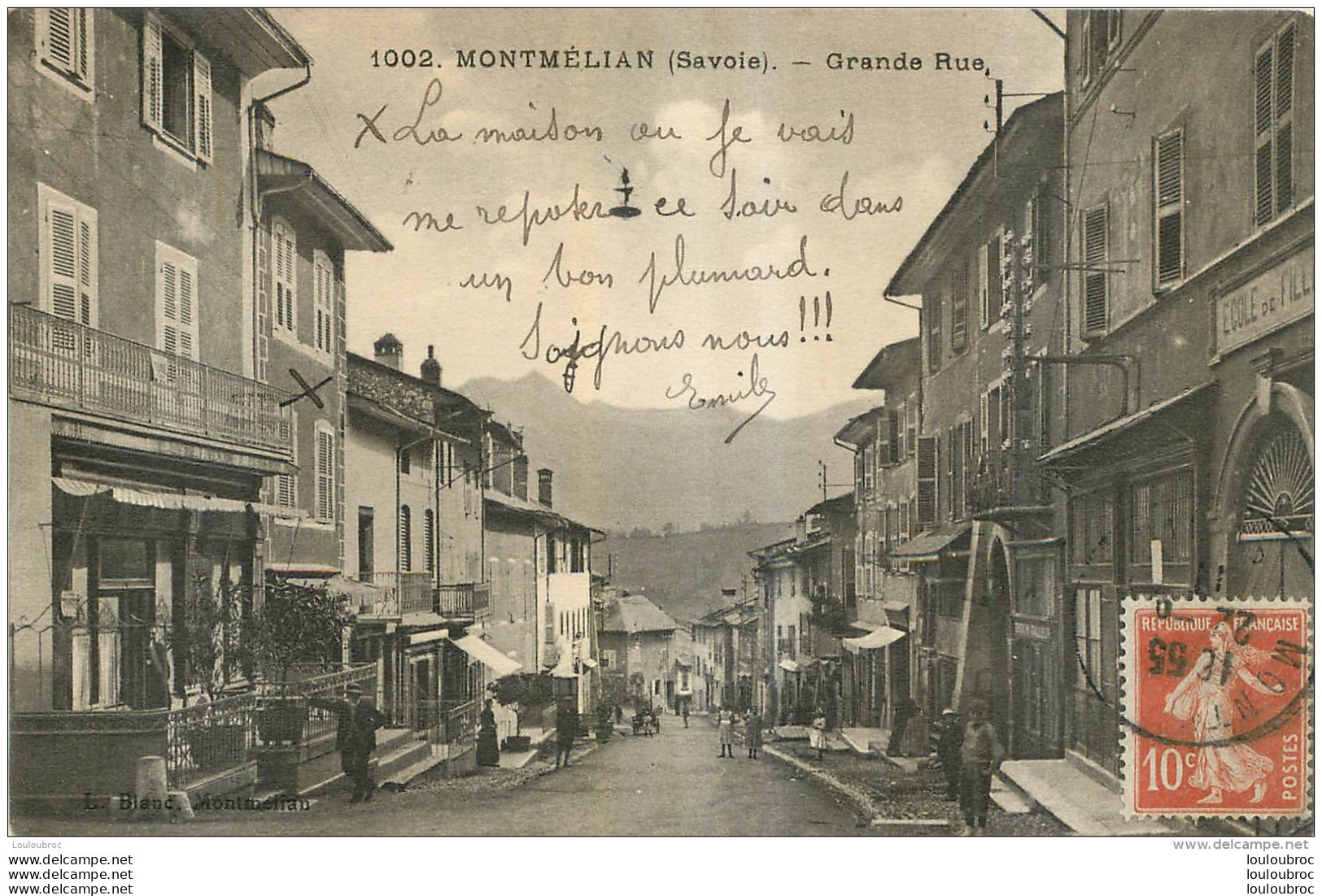 MONTMELIAN GRANDE RUE - Montmelian