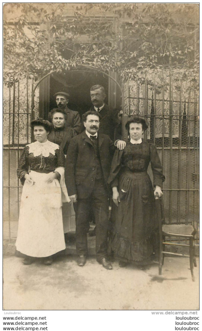 PARIS CARTE PHOTO  ENVOYEE DE PARIS XVII  JOUFFROY AU RESTAURANT ASTOR A CHARENTON LE PONT - Otros & Sin Clasificación