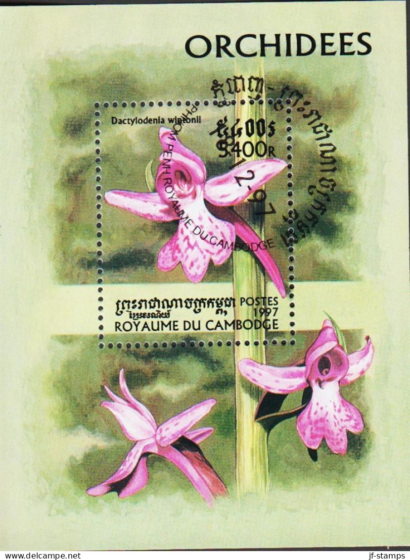 1997. ROUAME DU CAMBODGE. Orchids Dactylodenia Wintonii. Block.  (Michel Block 234) - JF542928 - Kambodscha