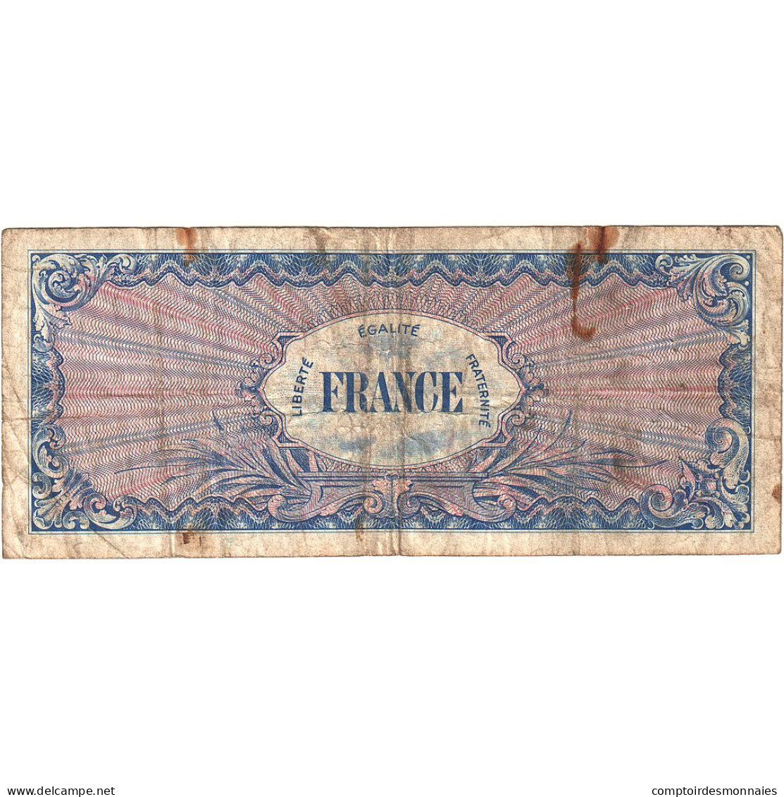 France, 50 Francs, Drapeau/France, 1944, 43323959, TB, Fayette:VF24.02, KM:122b - 1944 Flag/France