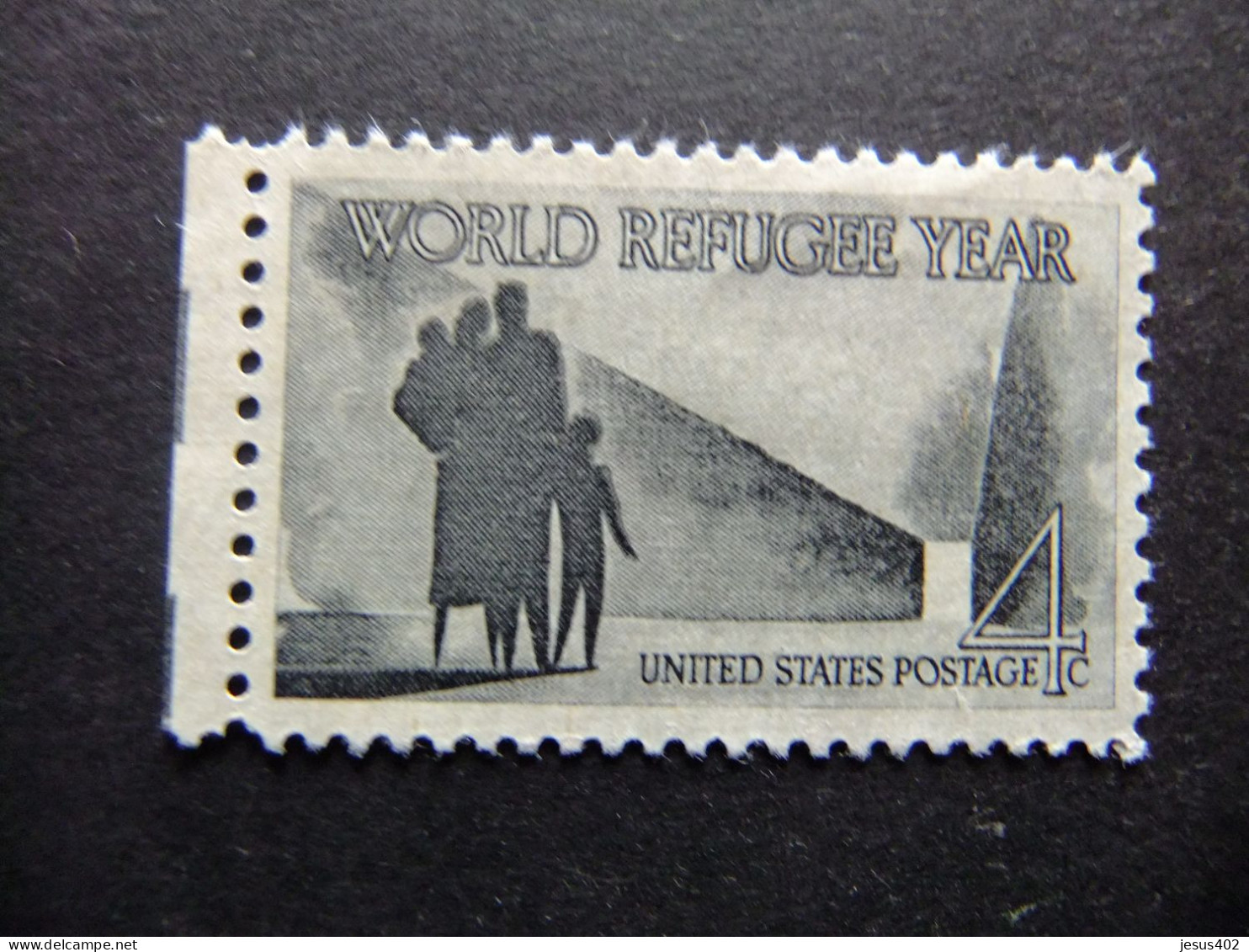 ESTADOS UNIDOS / ETATS-UNIS D'AMERIQUE 1960 /AÑO MUNDIAL DEL REFUGIADO YVERT 683 (*) Sin Goma - Unused Stamps