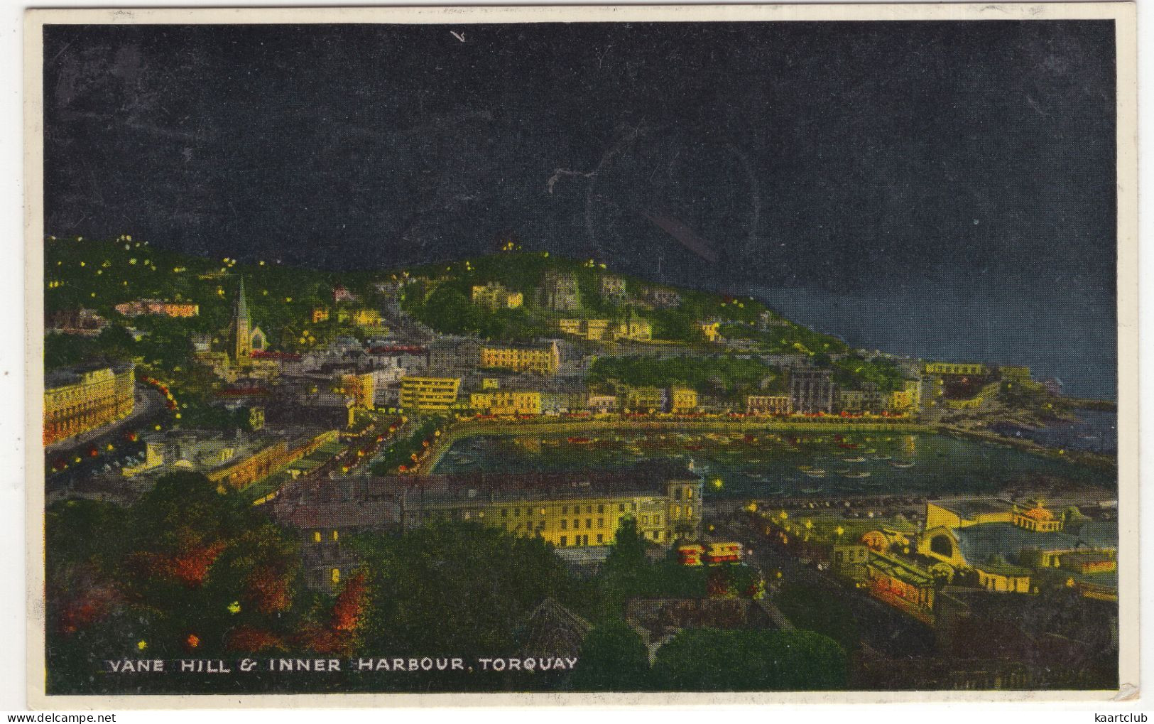 Vane Hill & Inner Harbour, Torquay - (England, U.K.) - 1969 - Torquay