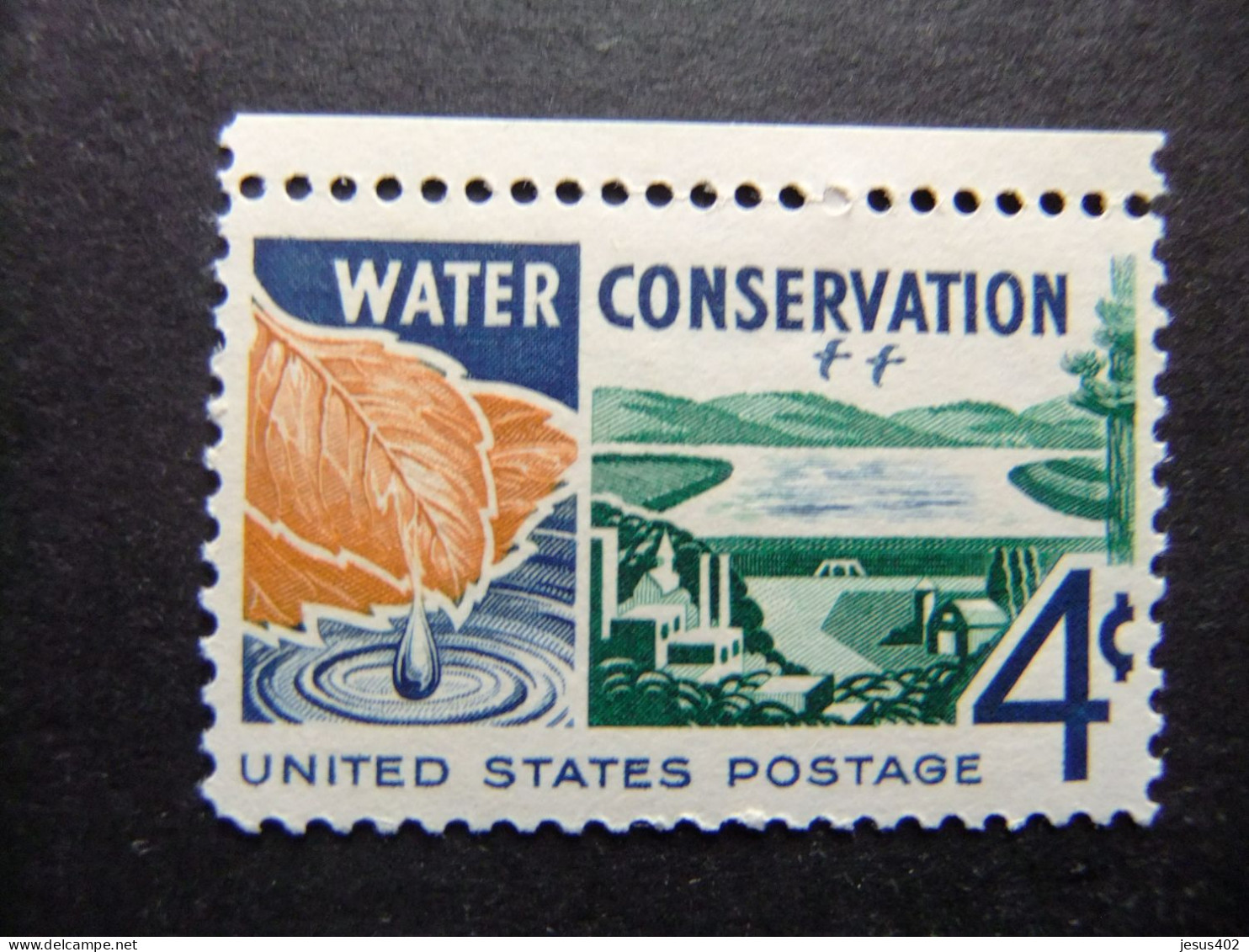 ESTADOS UNIDOS / ETATS-UNIS D'AMERIQUE 1960 / CONSERVACION DEL AGUA YVERT 684 ** MNH - Unused Stamps