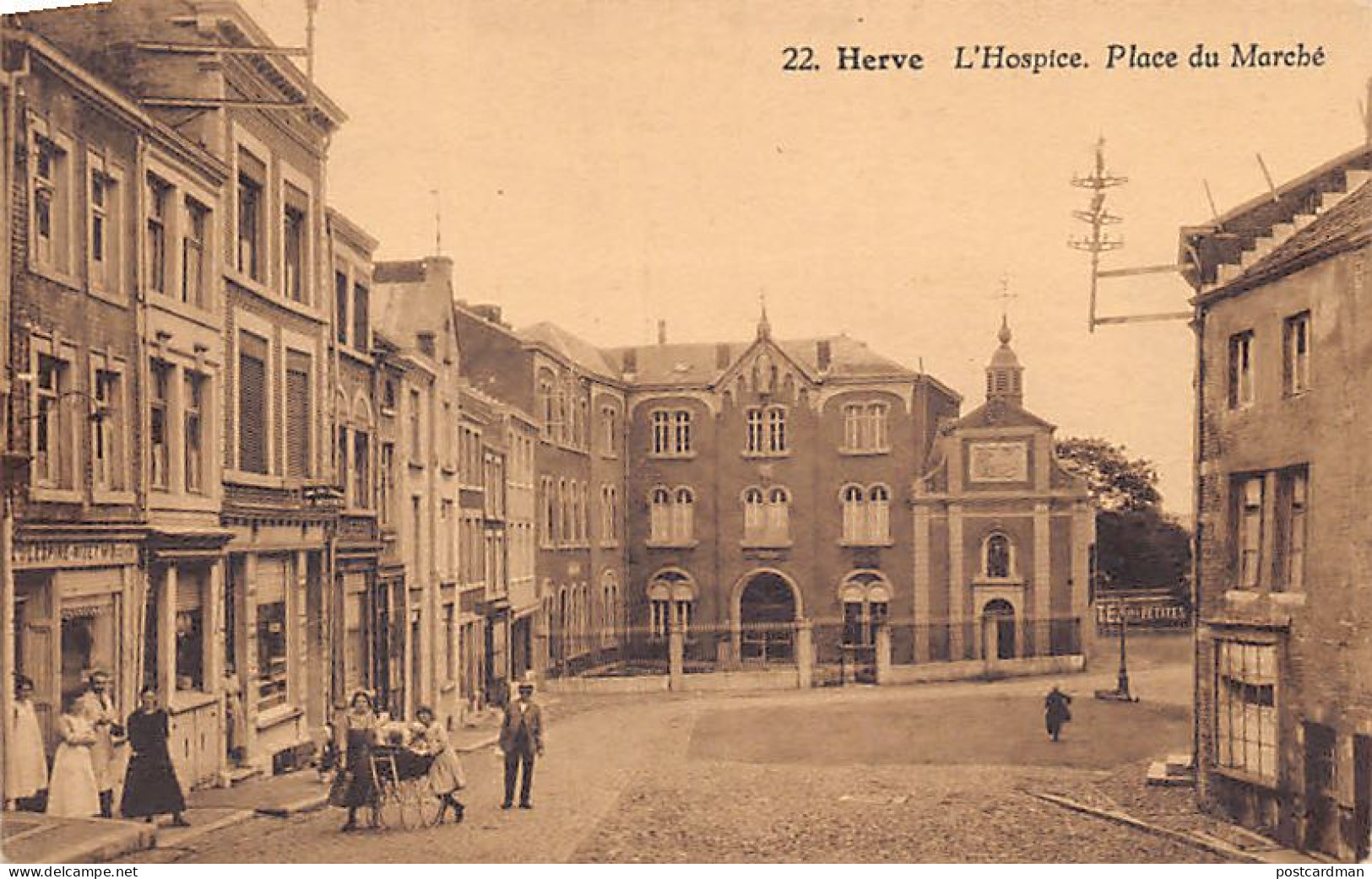 HERVE (Liège) L'Hospice - Place Du Marché - Ed. Mathot 22 - Herve