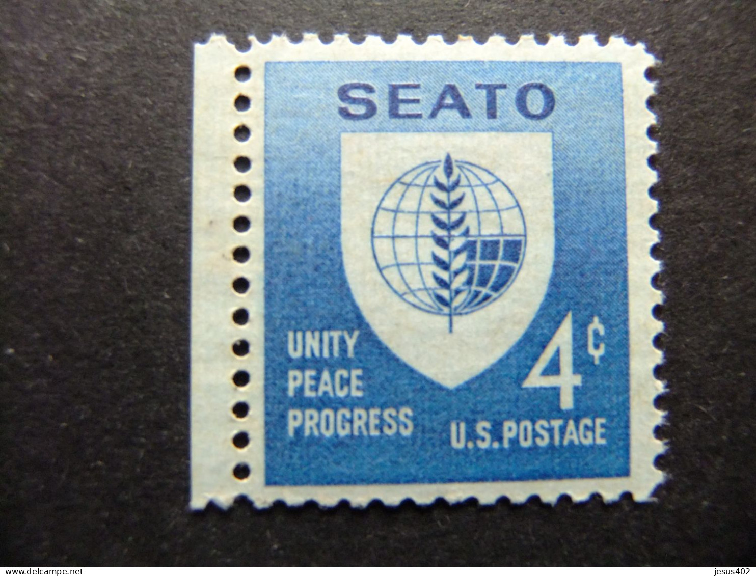 ESTADOS UNIDOS / ETATS-UNIS D'AMERIQUE 1960 / V ANIVERSARIO DEL PACTO DE MANILA YVERT 685 ** MNH - Nuovi