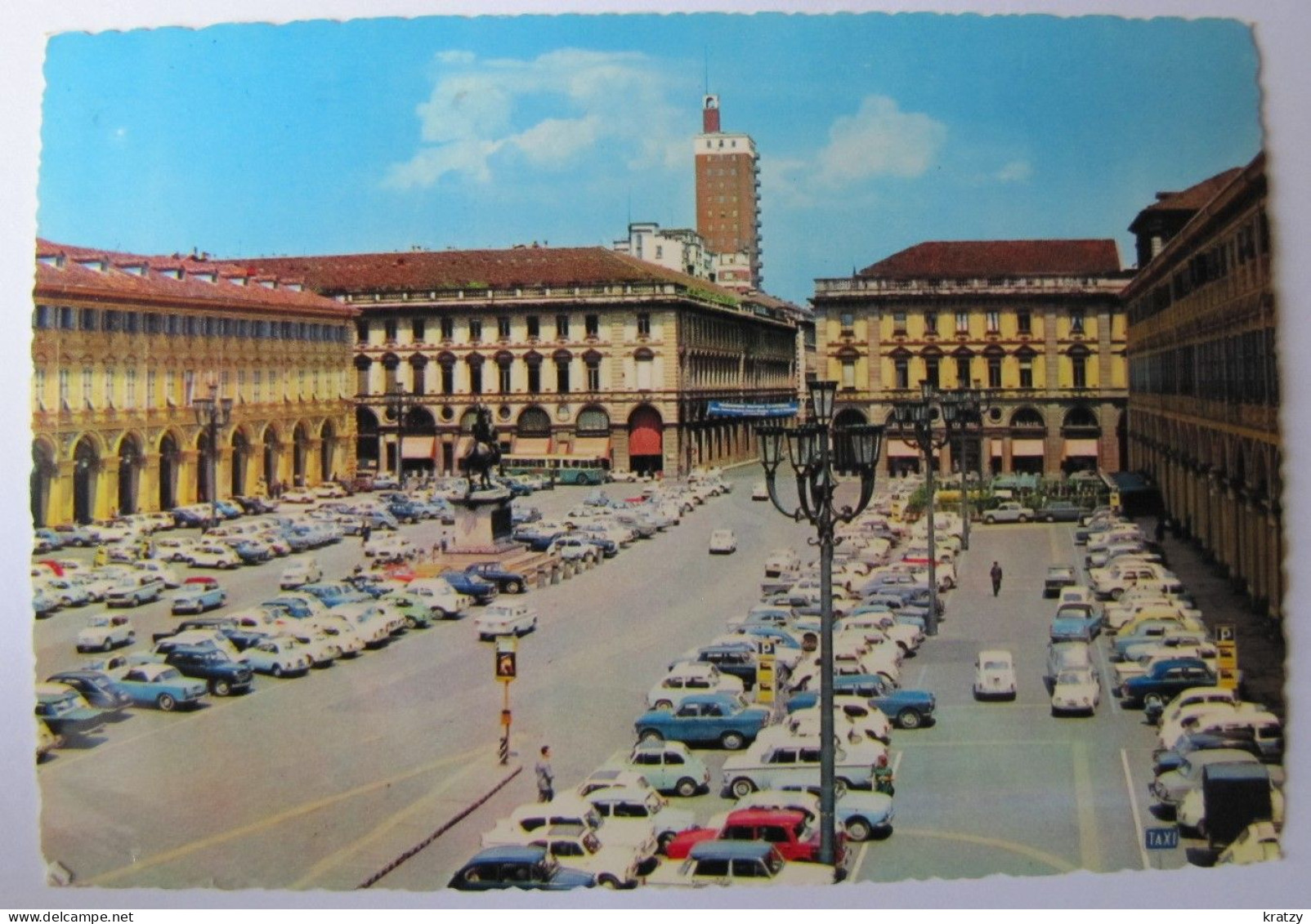 ITALIE - PIEMONTE - TORINO - Piazza San Carlo - Orte & Plätze