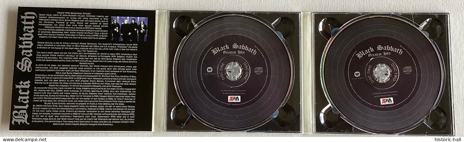 BLACK SABBATH - Greatest Hits - 2 CD  Digipack - 2010 - RUSSIAN Press - Hard Rock En Metal