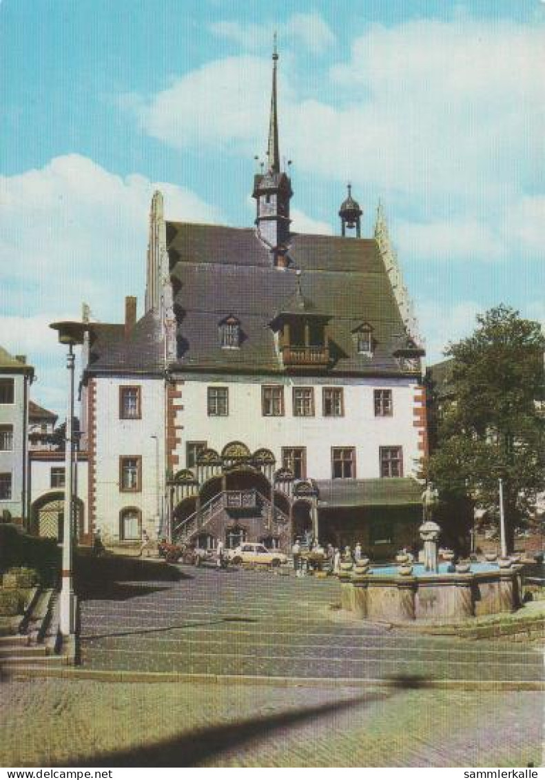 24274 - Pössneck - Rathaus - Ca. 1985 - Poessneck