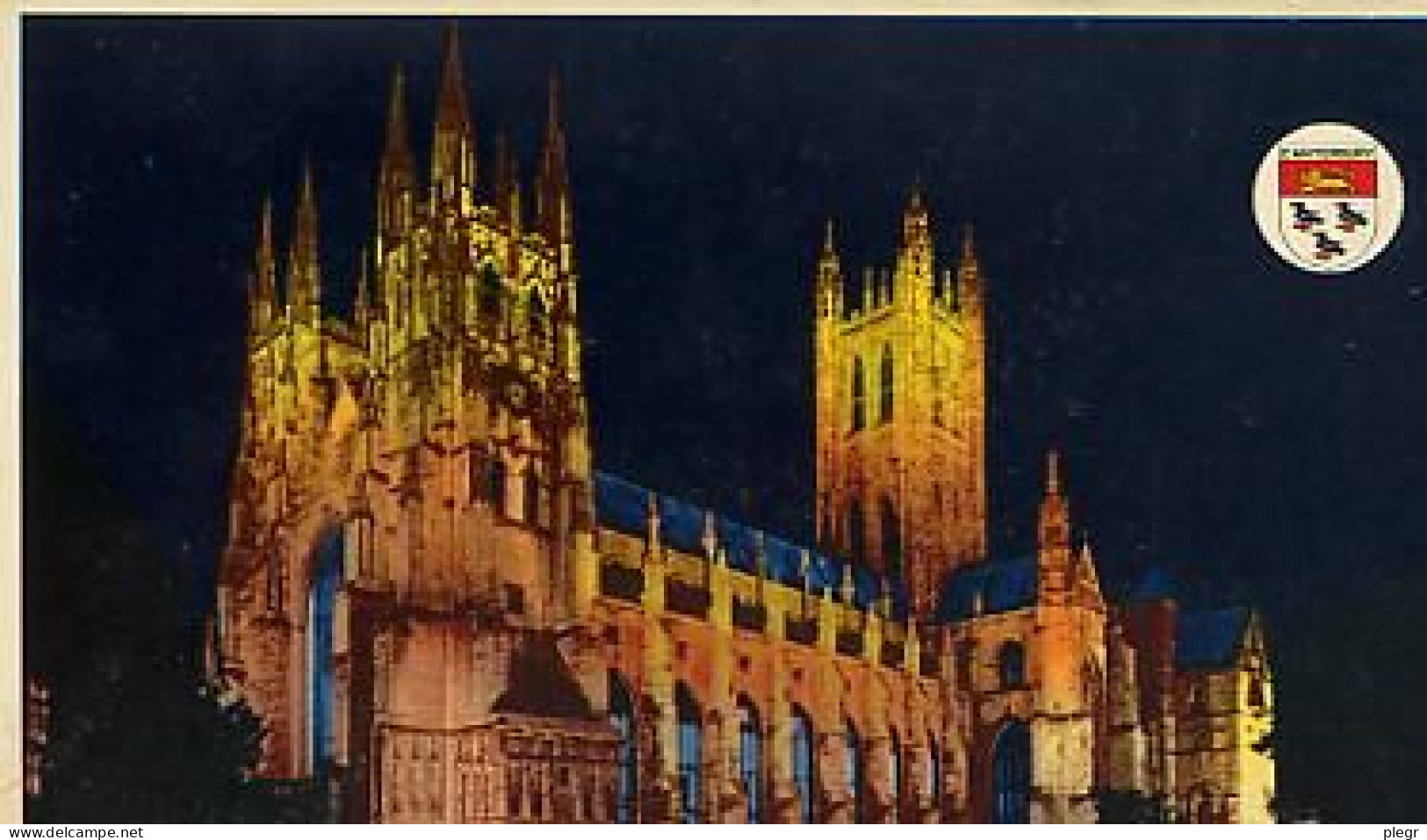 0-GBR01 01 47 - CANTERBURY - CATHEDRAL (BY FLOODLIGHT) - Canterbury