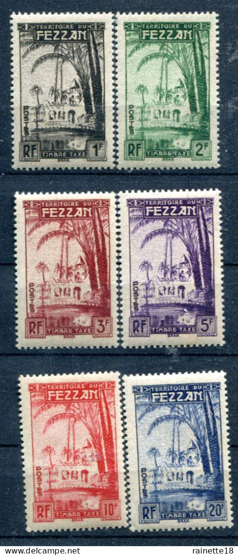 Fezzan                                                          Taxes  6/11  ** - Unused Stamps