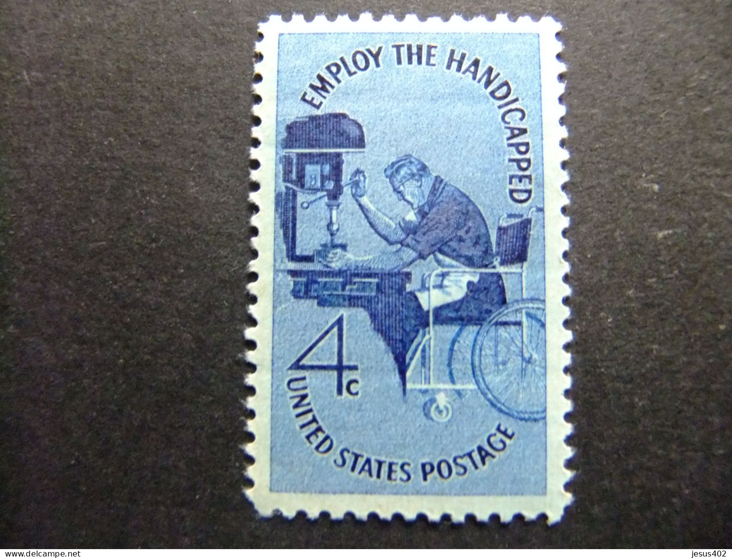 ESTADOS UNIDOS / ETATS-UNIS D'AMERIQUE 1960 / POR EL EMPLEO DE MINUSVALIDOS YVERT 690 ** MNH - Unused Stamps