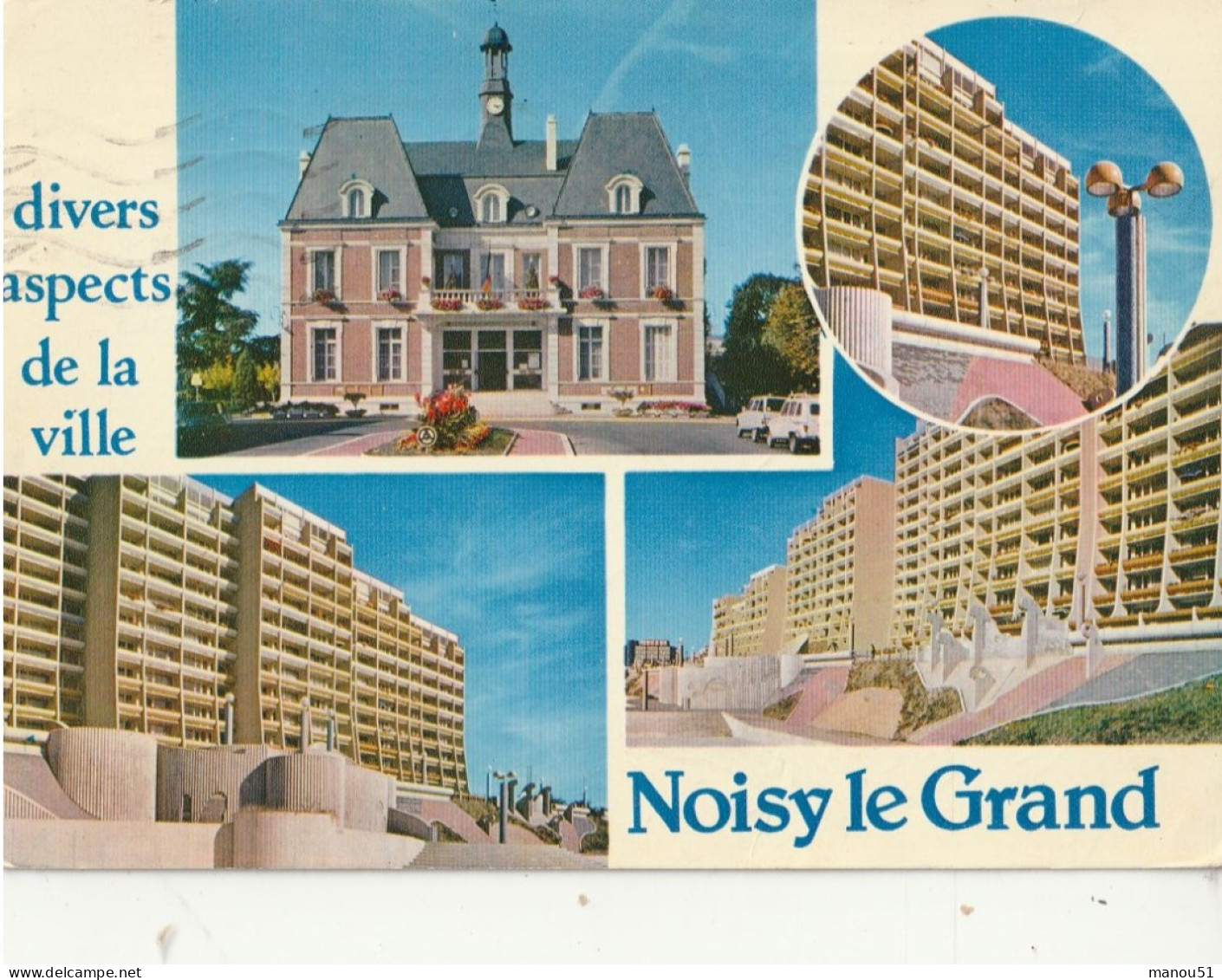 NOISY LE GRAND - CPSM Multi Vues - Noisy Le Grand