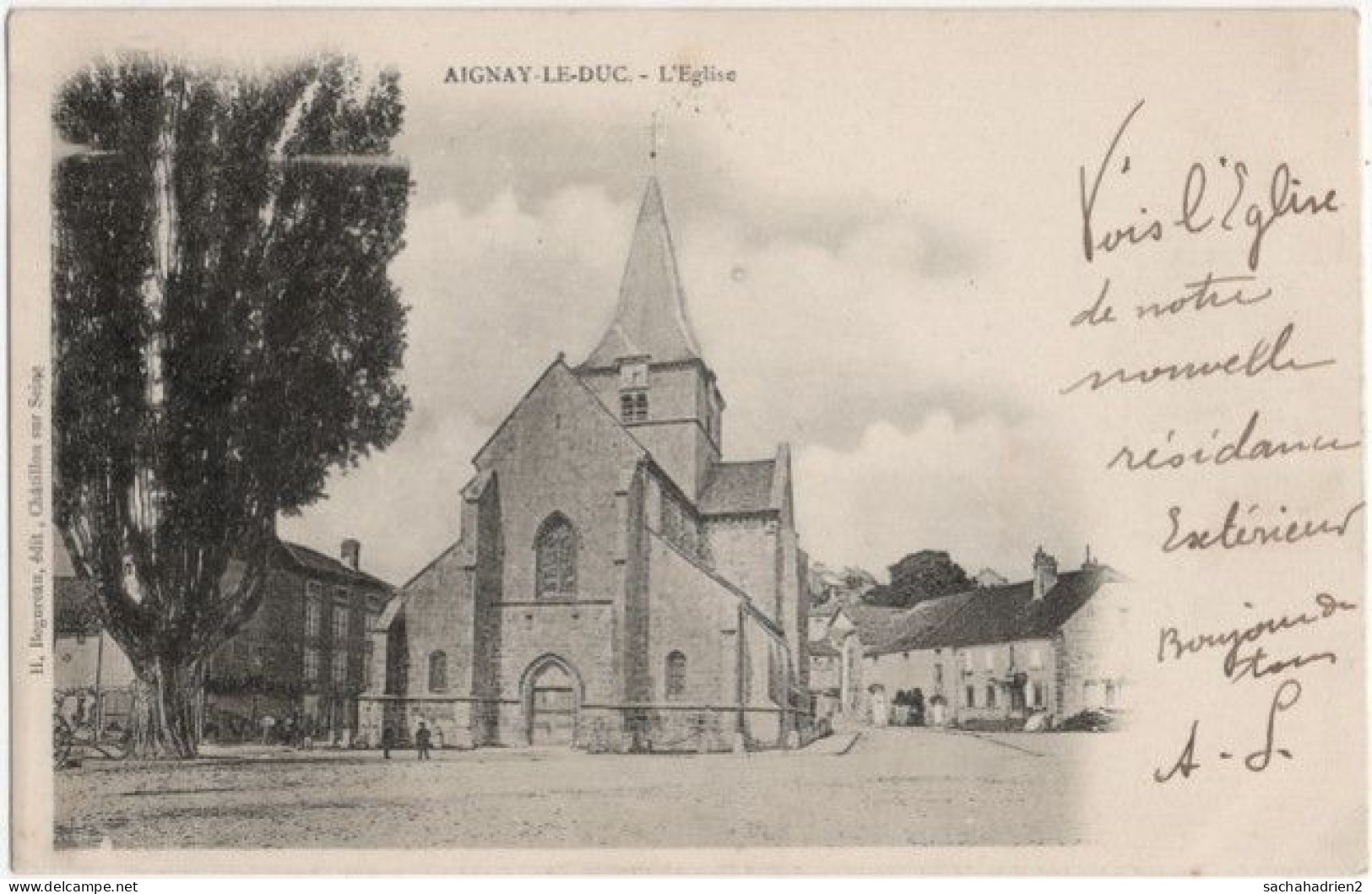 21. AIGNAY-LE-DUC. L'Eglise - Aignay Le Duc