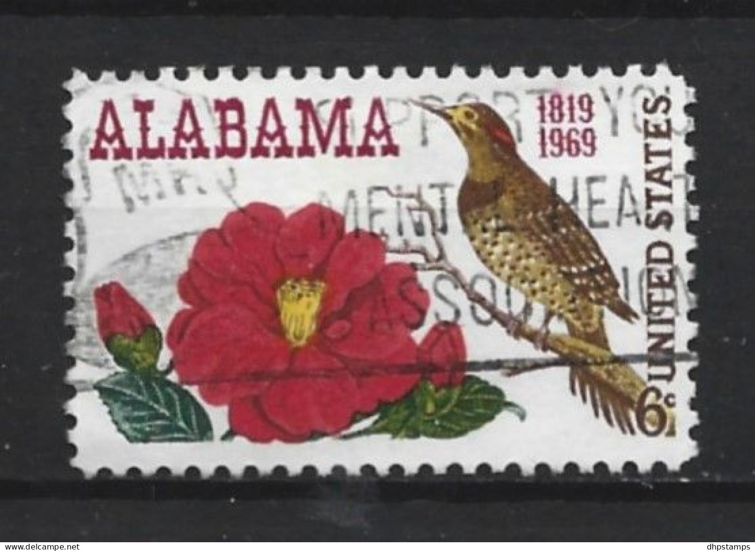 USA 1969 Alabama Statehood Y.T. 878 (0) - Used Stamps