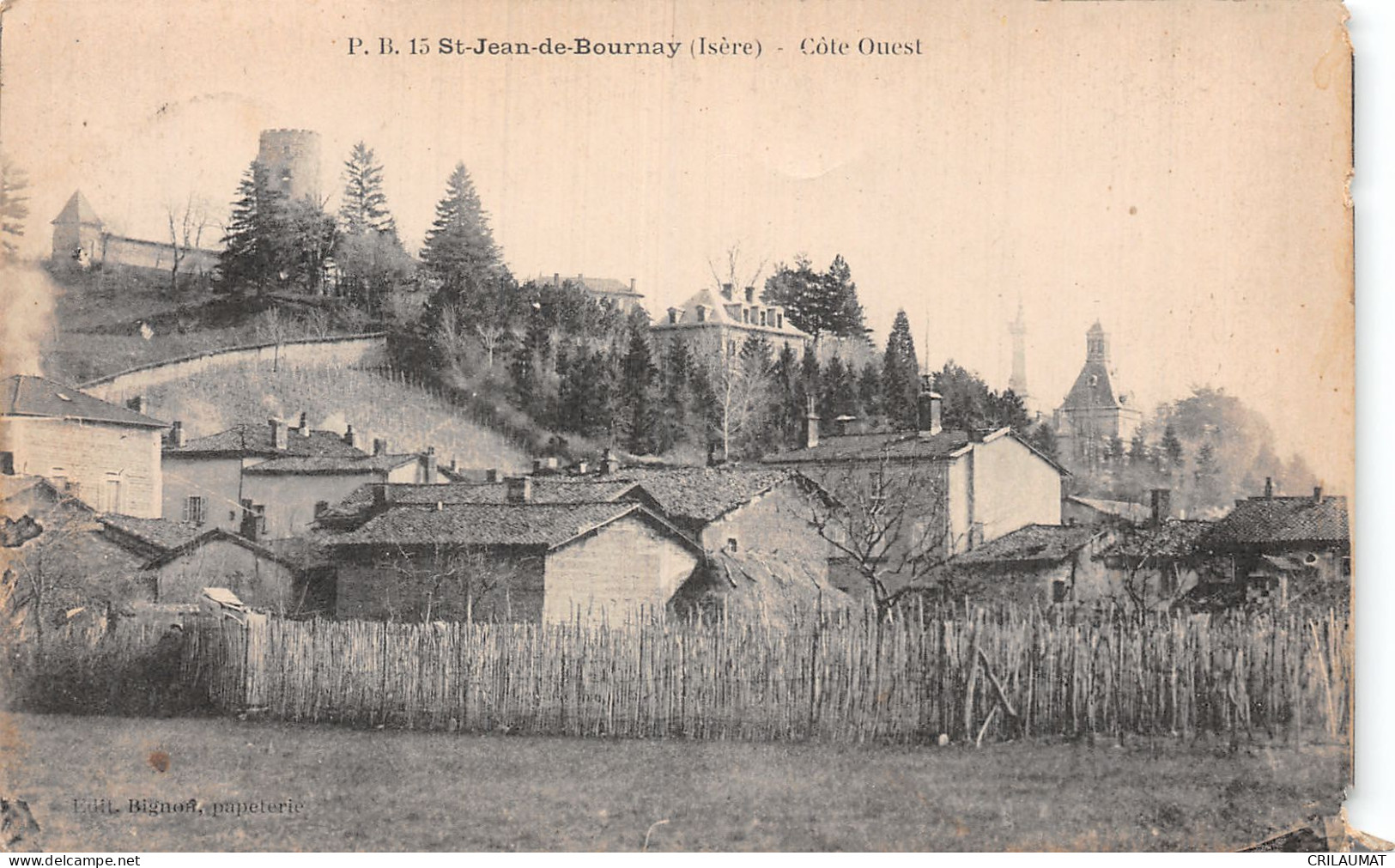 38-SAINT JEAN DE BOURNAY-N°5174-B/0381 - Saint-Jean-de-Bournay