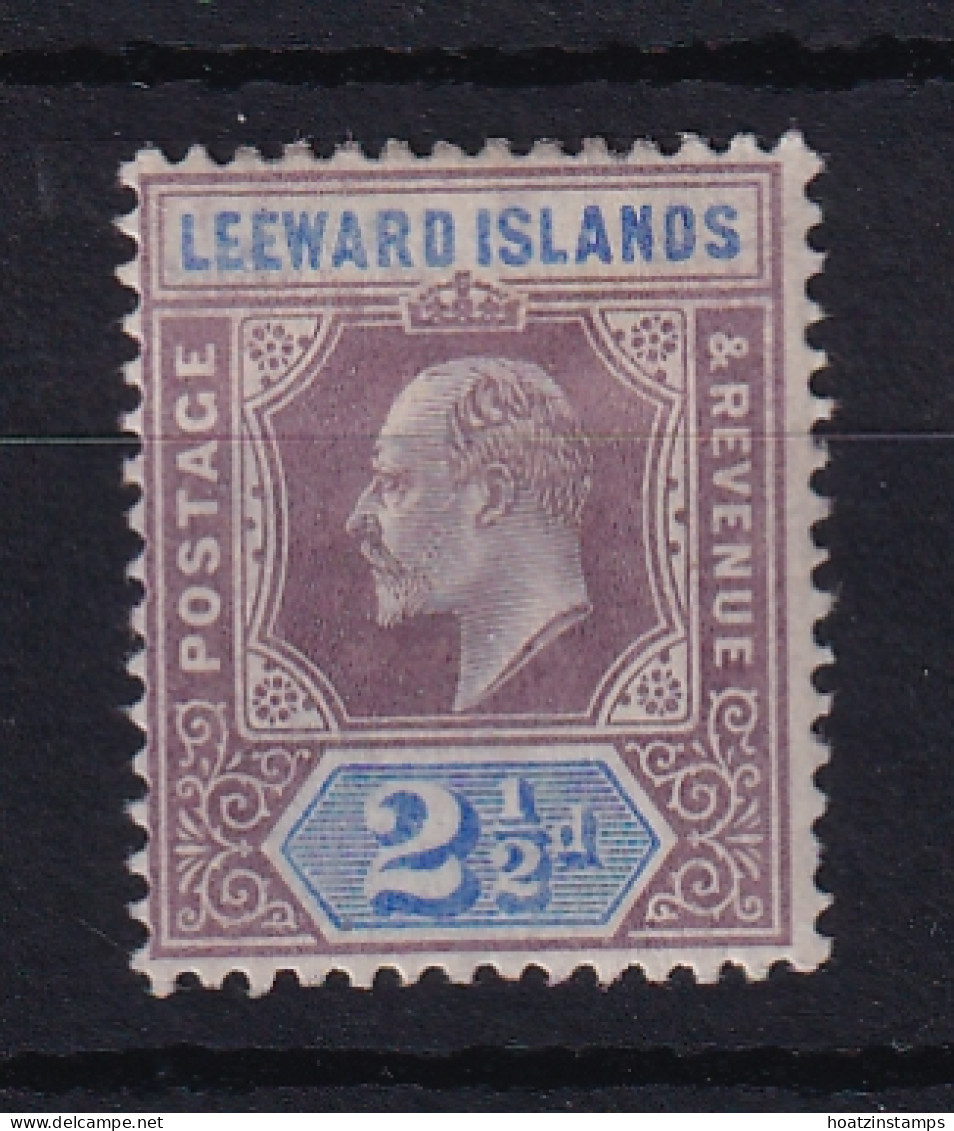 Leeward Is.: 1902   Edward    SG23    2½d     MNH - Leeward  Islands