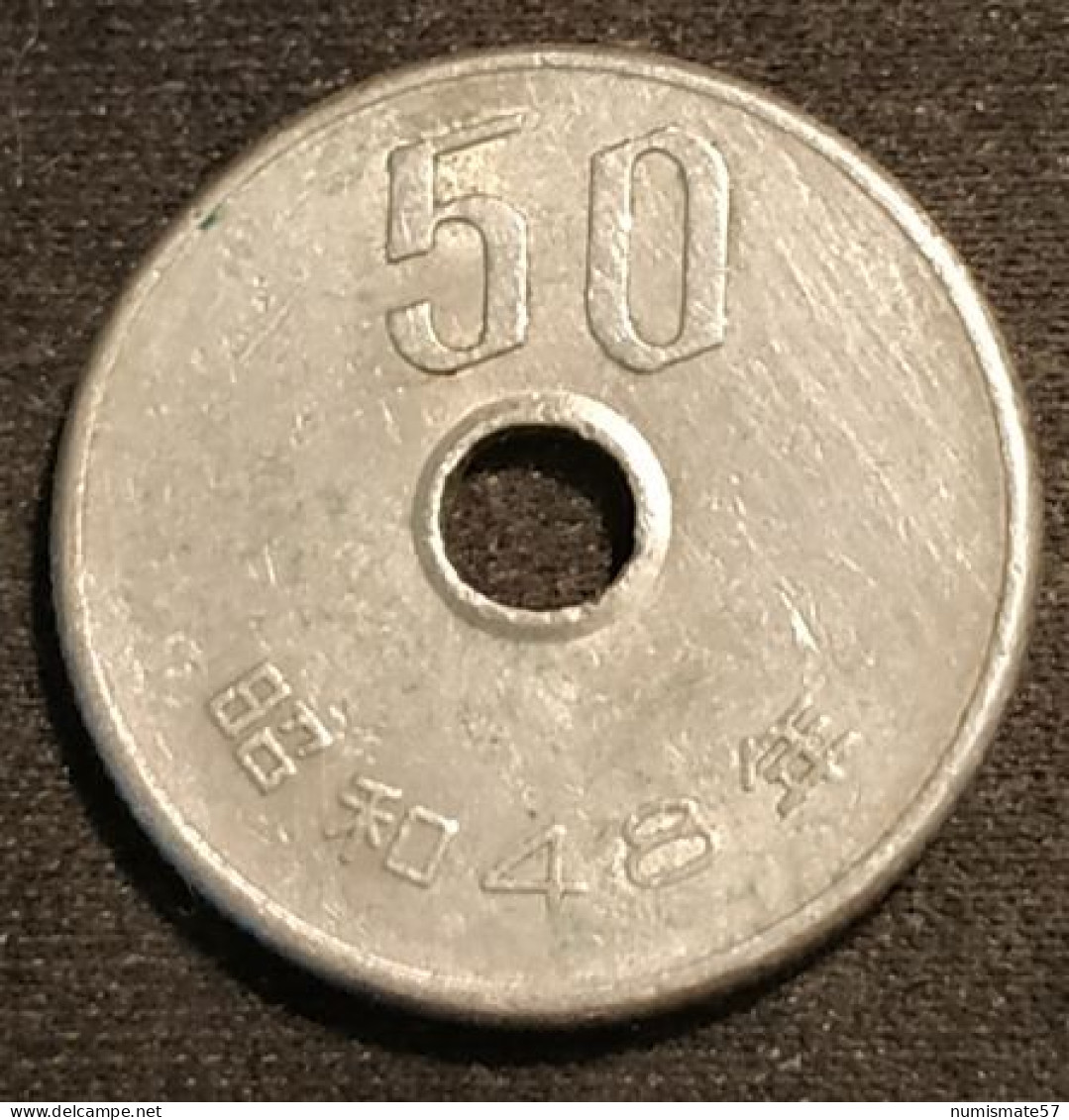 JAPON - JAPAN - 50 YEN 1973 - Shōwa - Year 48 - KM 81 - Japon