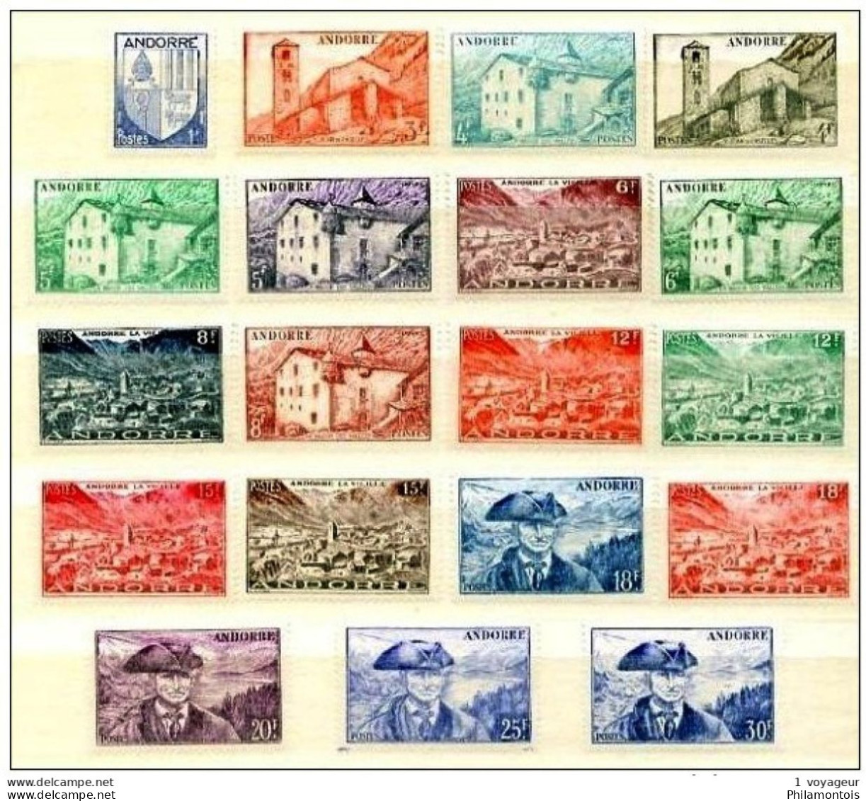 119 / 137 - Série Courante 19 Valeurs - Neufs N** Et N* - Cote : 140 Euros - Unused Stamps