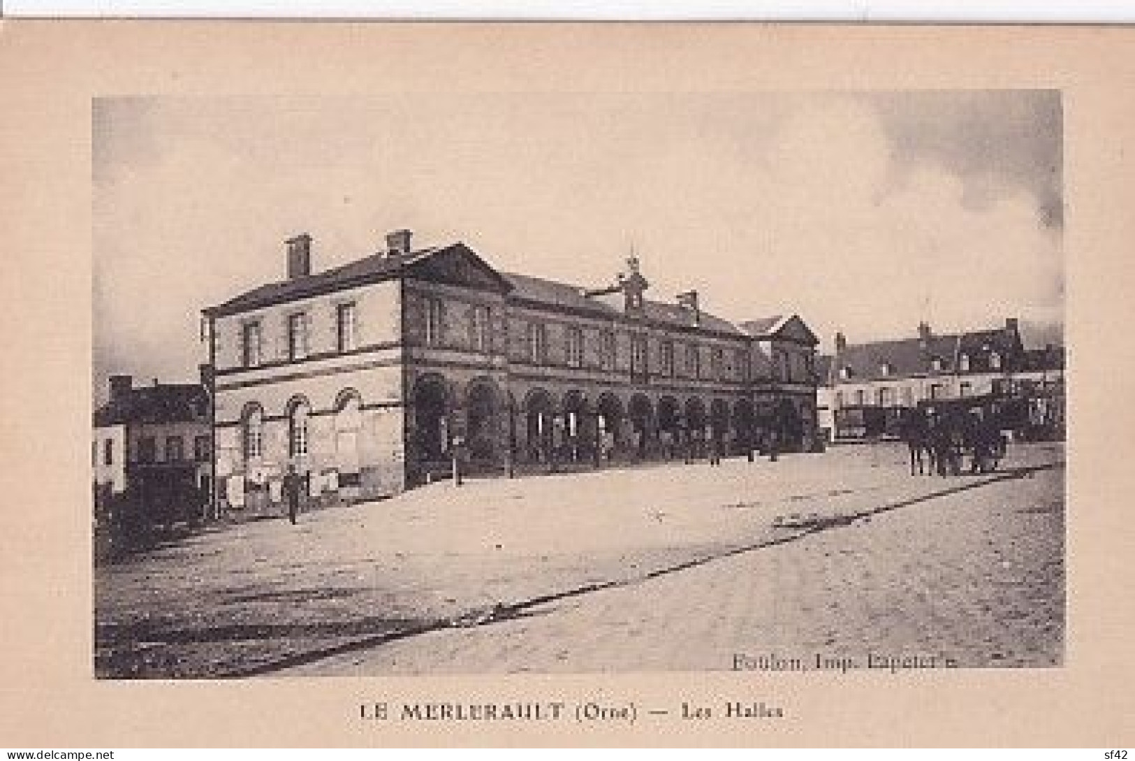 LE MERLERAULT                         Les Halles - Le Merlerault