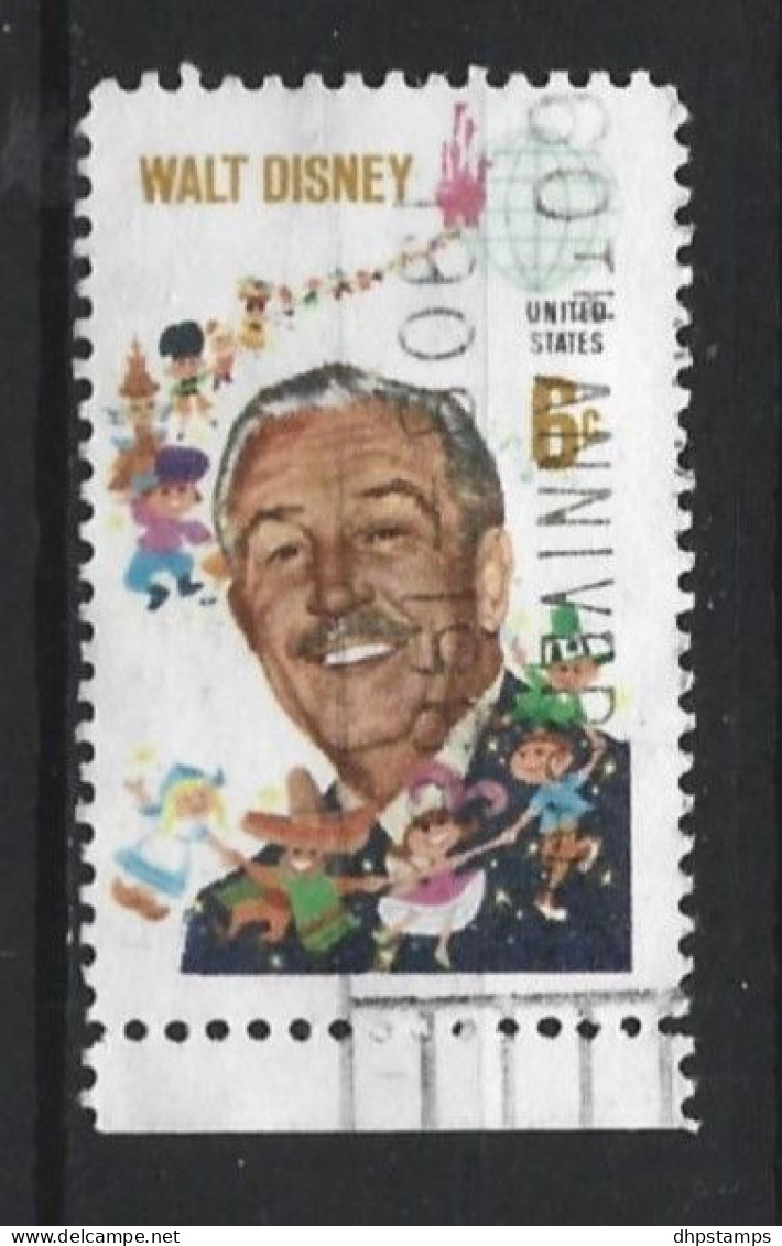 USA 1968 Walt Disney Y.T. 858 (0) - Used Stamps