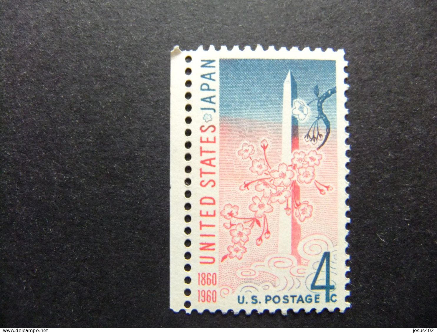 ESTADOS UNIDOS / ETATS-UNIS D'AMERIQUE 1960 /TRATADO COMERCIAL CON JAPON YVERT 693 ** MNH - Ungebraucht