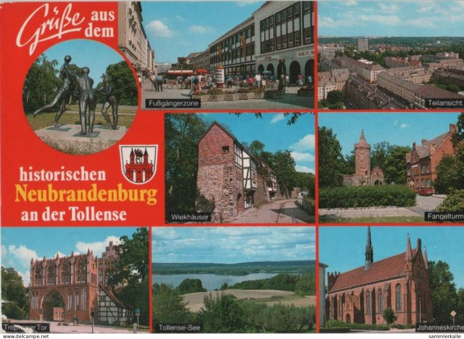 75429 - Neubrandenburg - U.a. Johanneskirche - 1999 - Neubrandenburg