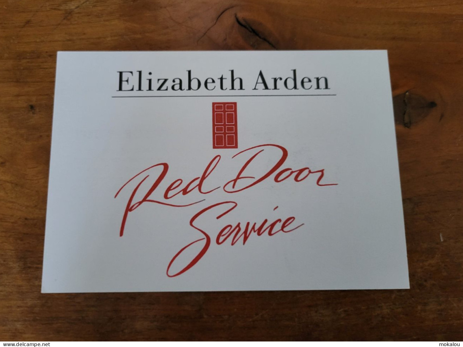 Carte Elisabeth Arden Red Door Invitation - Modern (ab 1961)