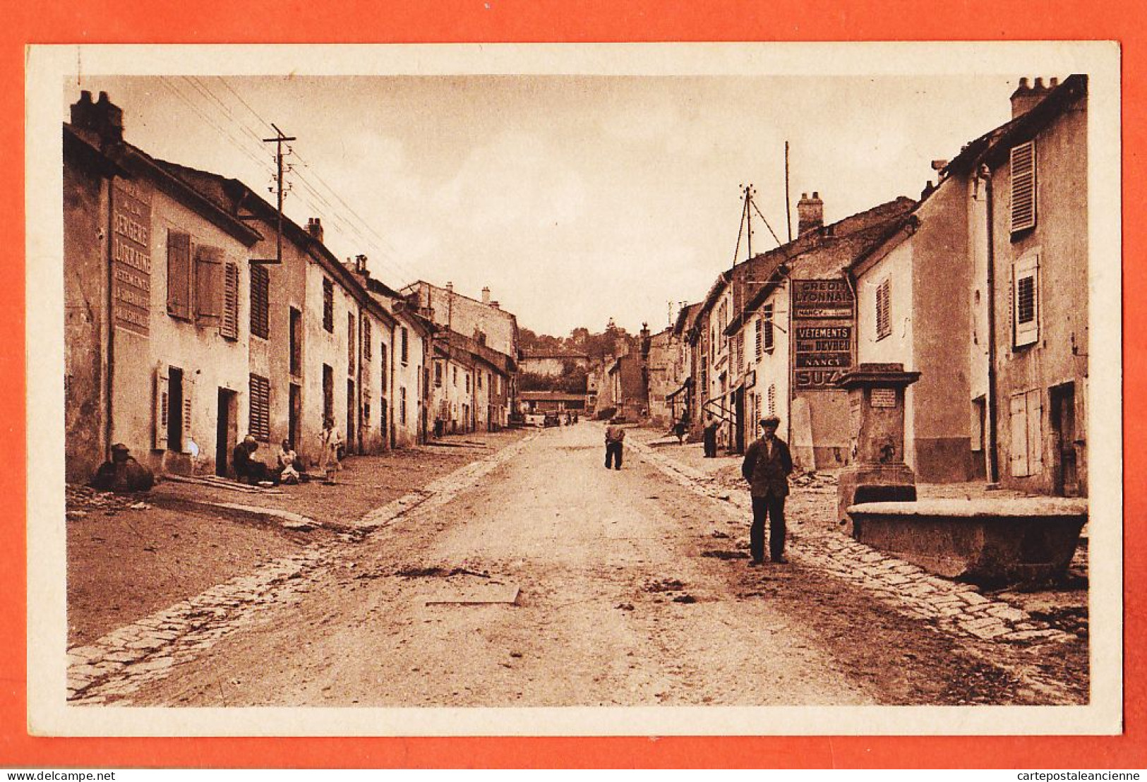 11419 / ⭐ VANDOEUVRE 54-Meurthe Moselle Rue GAMBETTA Animation Villageoise 1930s Edition REMY Cliché ROEDER - Vandoeuvre Les Nancy