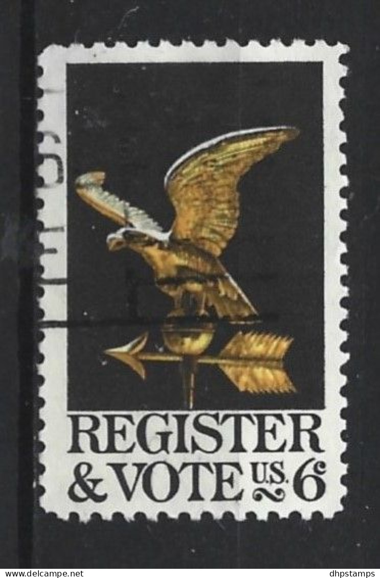USA 1968 Register And Vote Y.T. 847 (0) - Gebraucht