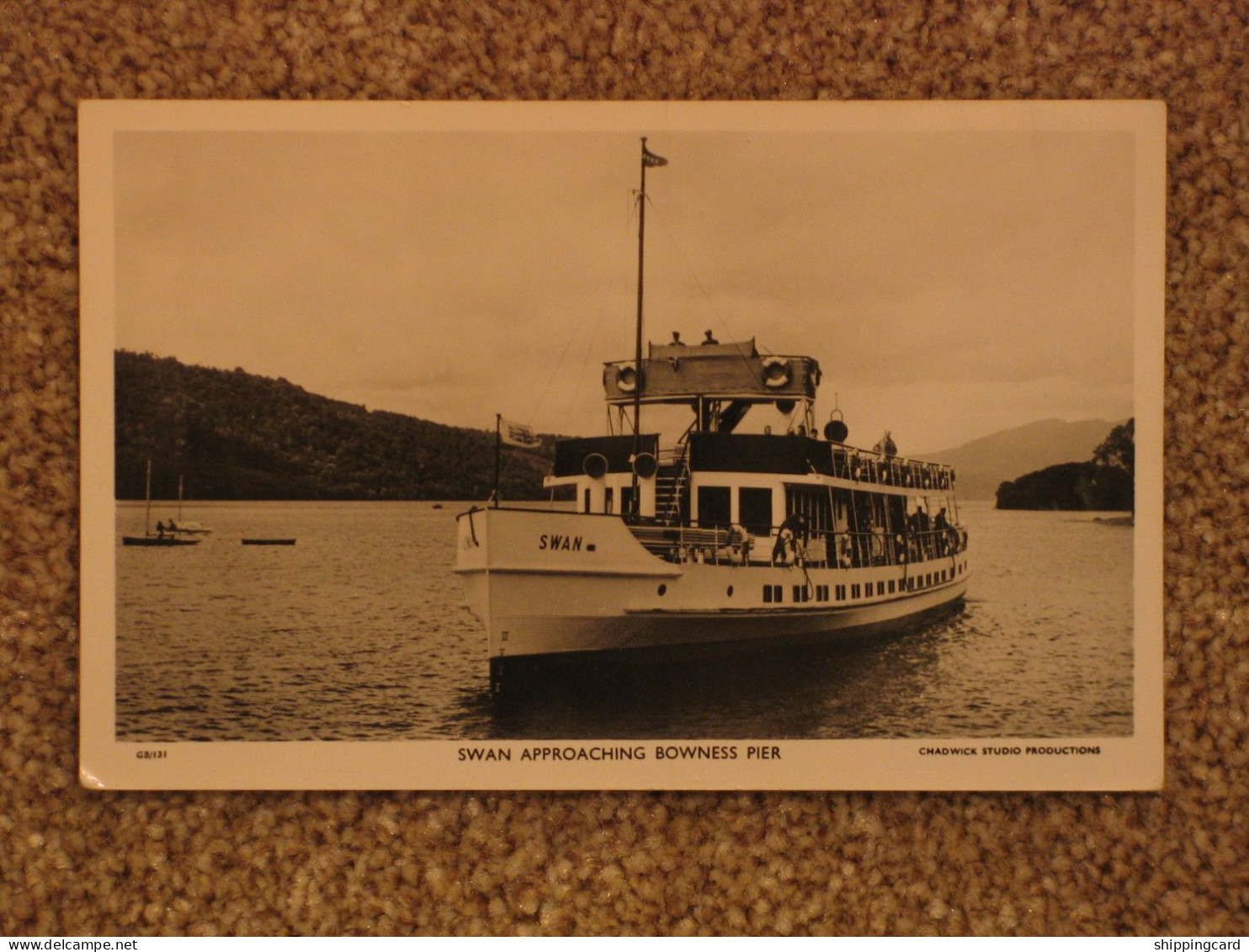 BRITISH RAIL SWAN AT BOWNESS RP - Ferries