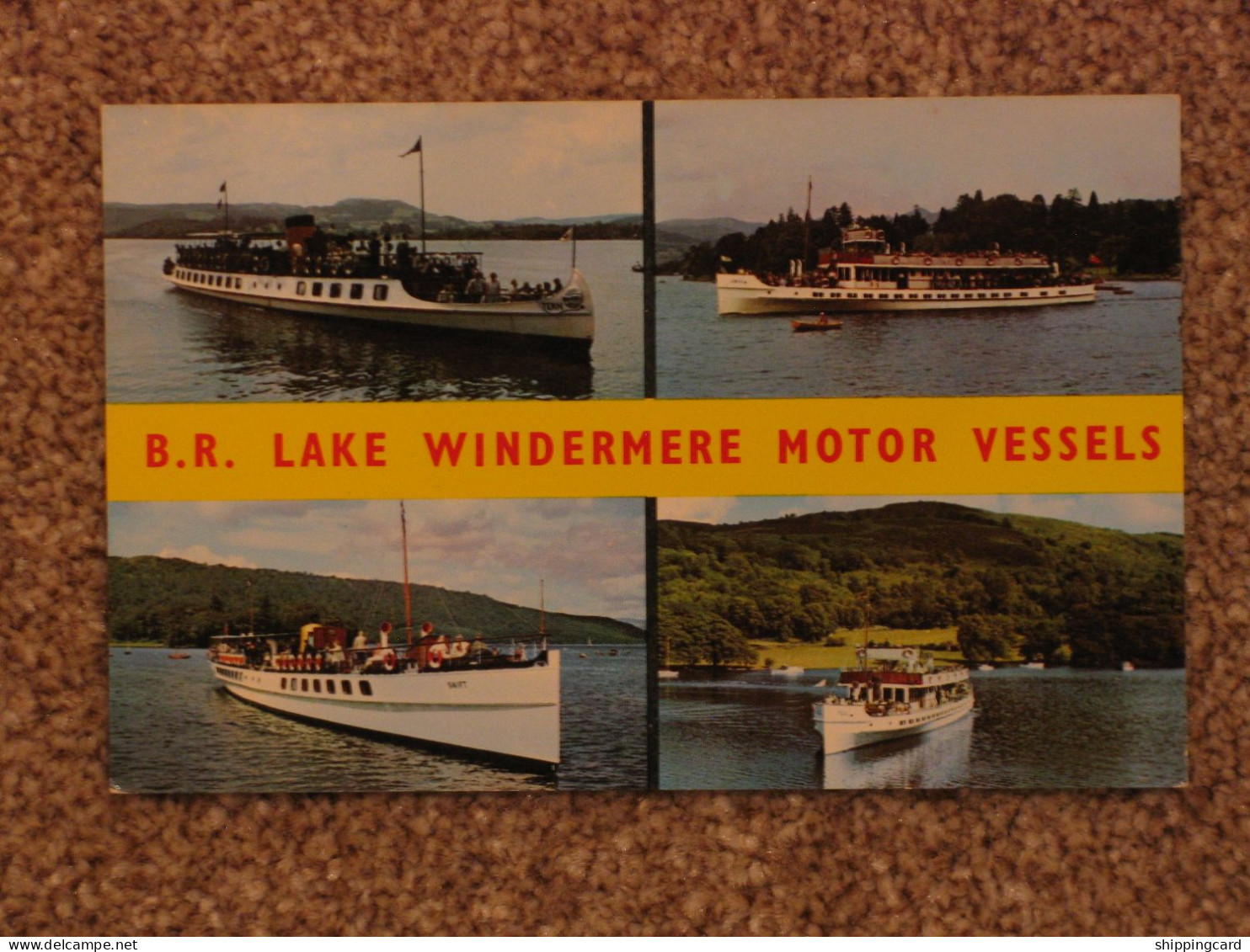 BRITISH RAIL WINDERMERE FERRIES - Ferries