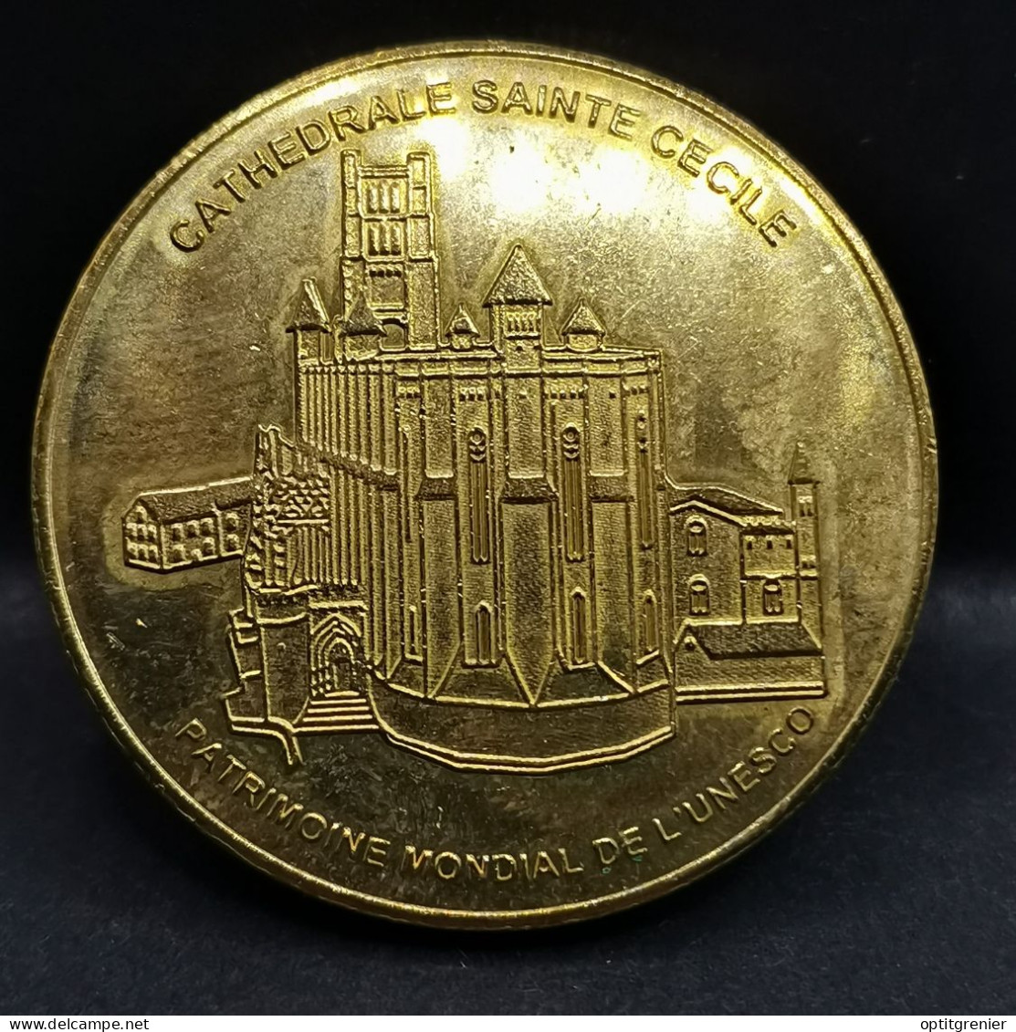 JETON 34 Mm CATHEDRALE SAINTE CECILE / TOKEN - Sonstige & Ohne Zuordnung