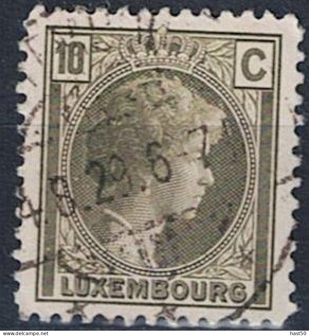 Luxemburg - Großherzogin Charlotte "Rechtsprofil" (MiNr: 167) 1926 - Gest Used Obl - 1926-39 Charlotte Rechterzijde