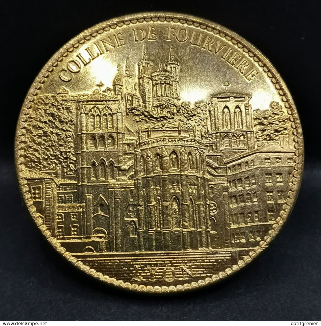 JETON 34 Mm COLLINE DE FOURVIERE LYON / TOKEN - Otros & Sin Clasificación