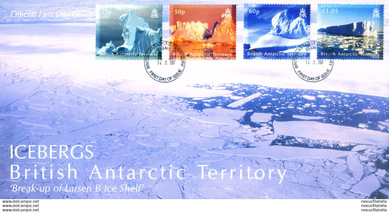 Iceberg 2007. FDC. - Andere & Zonder Classificatie