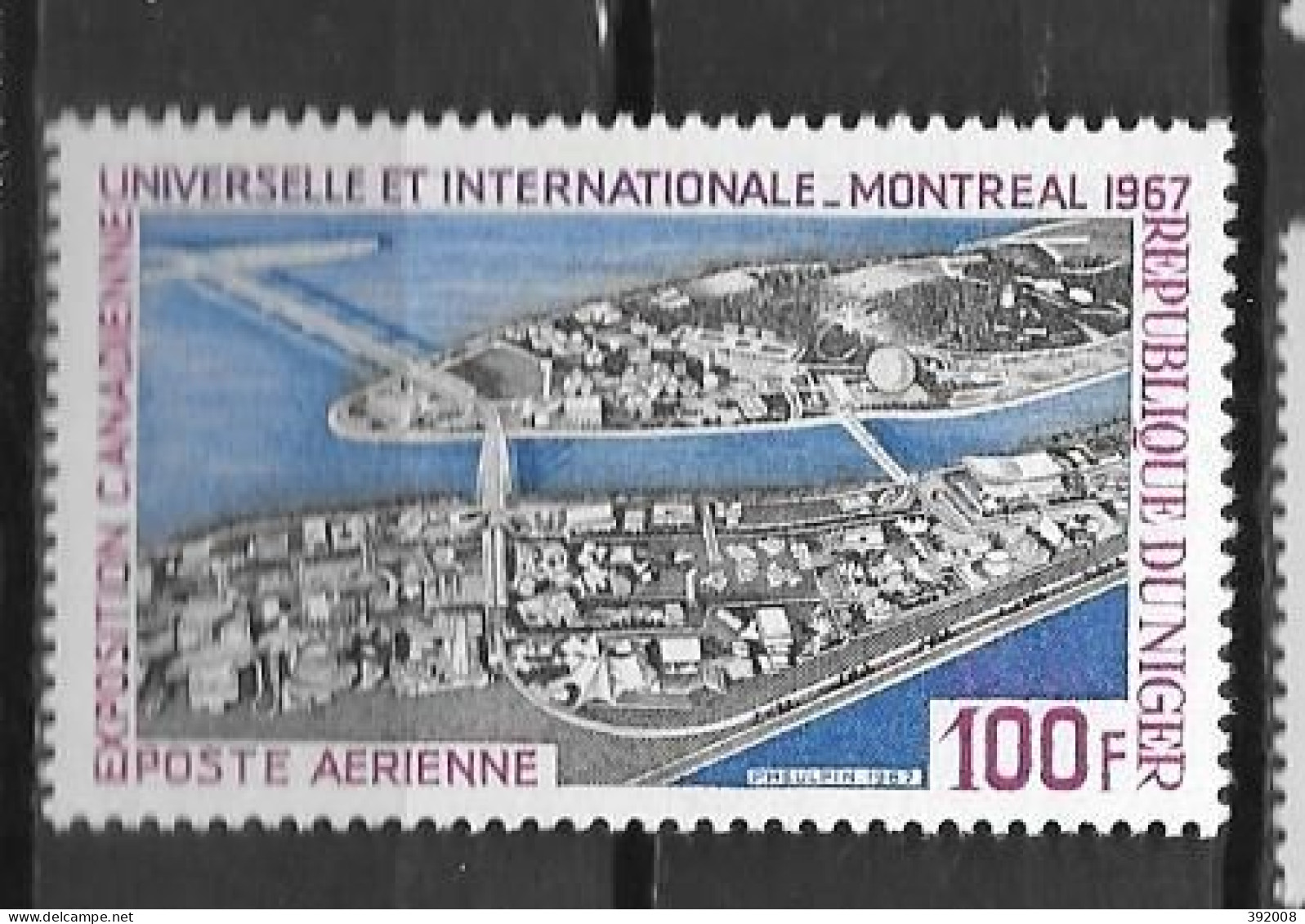 PA - 1967 - 72 *MH - Exposition De Montréal - 2 - Níger (1960-...)