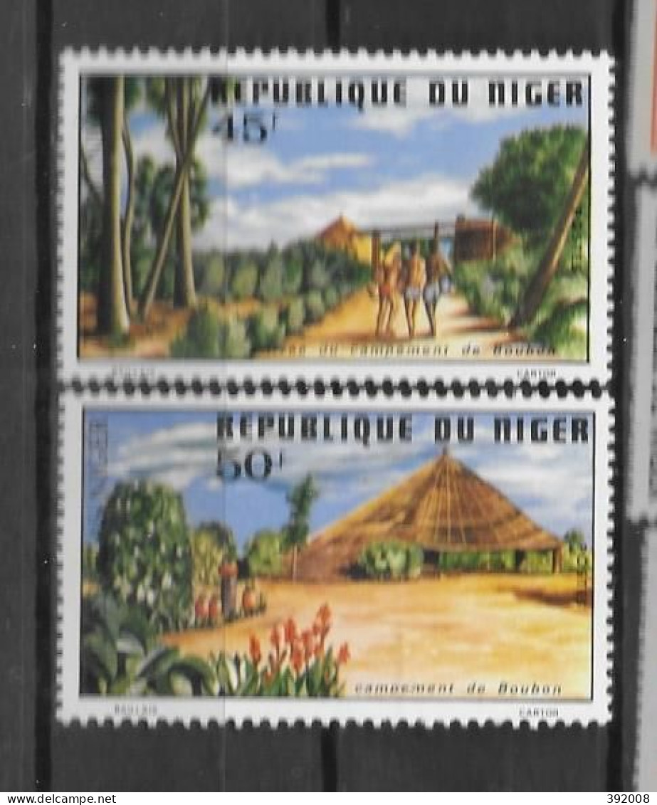 1975 - 345 + 346 **MNH - Tourisme - Níger (1960-...)