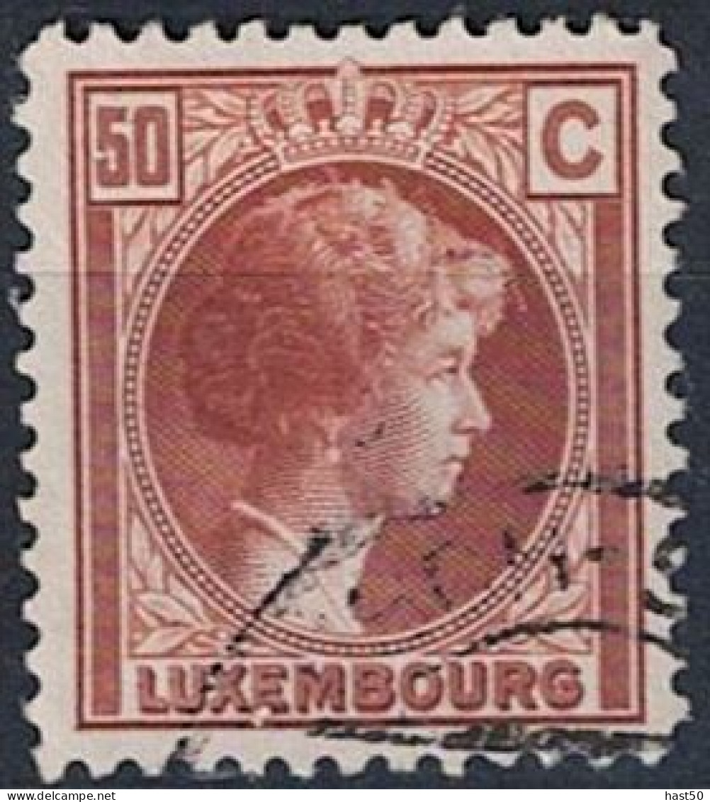 Luxemburg - Großherzogin Charlotte "Rechtsprofil" (MiNr: 171) 1926 - Gest Used Obl - 1926-39 Charlotte Di Profilo Destro