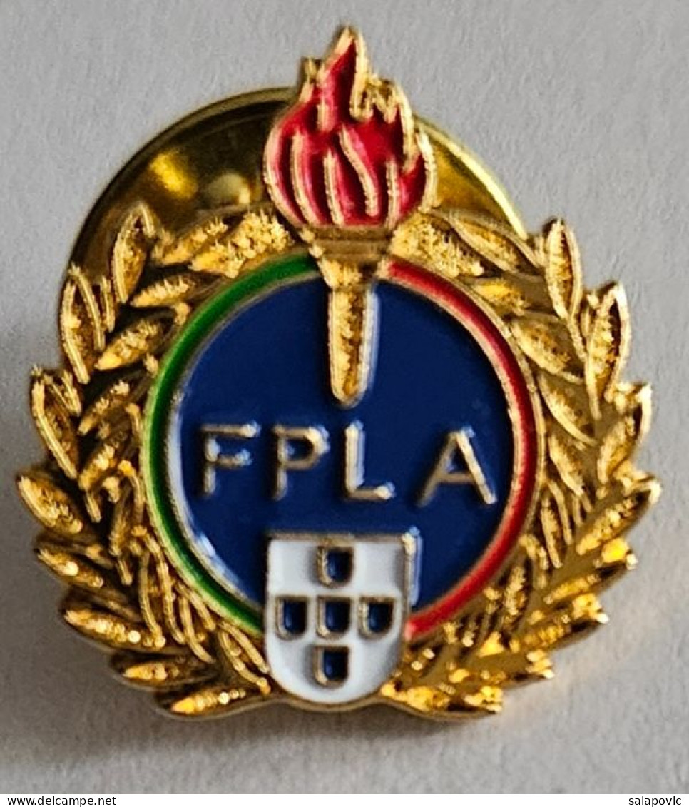 FPLA Federação Portuguesa De Lutas Amadoras  Portugal Wrestling Federation Association Union PINS A10/7 - Lucha