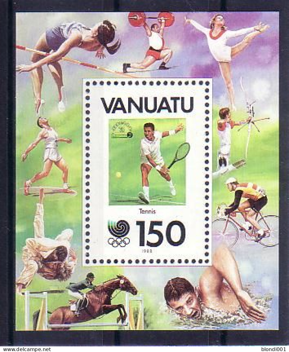 Olympics 1988 - Tennis - Judo - VANUTA - S/SMNH - Ete 1988: Séoul