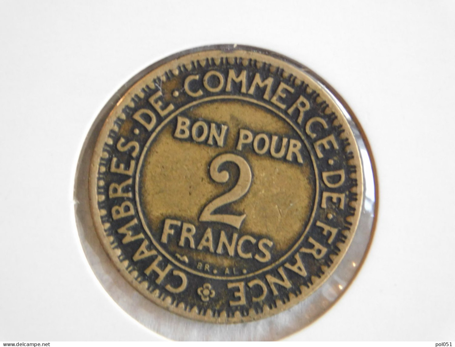 France 2 Francs 1925 IN Incomplet CHAMBRES DE COMMERCE (794) - 2 Francs