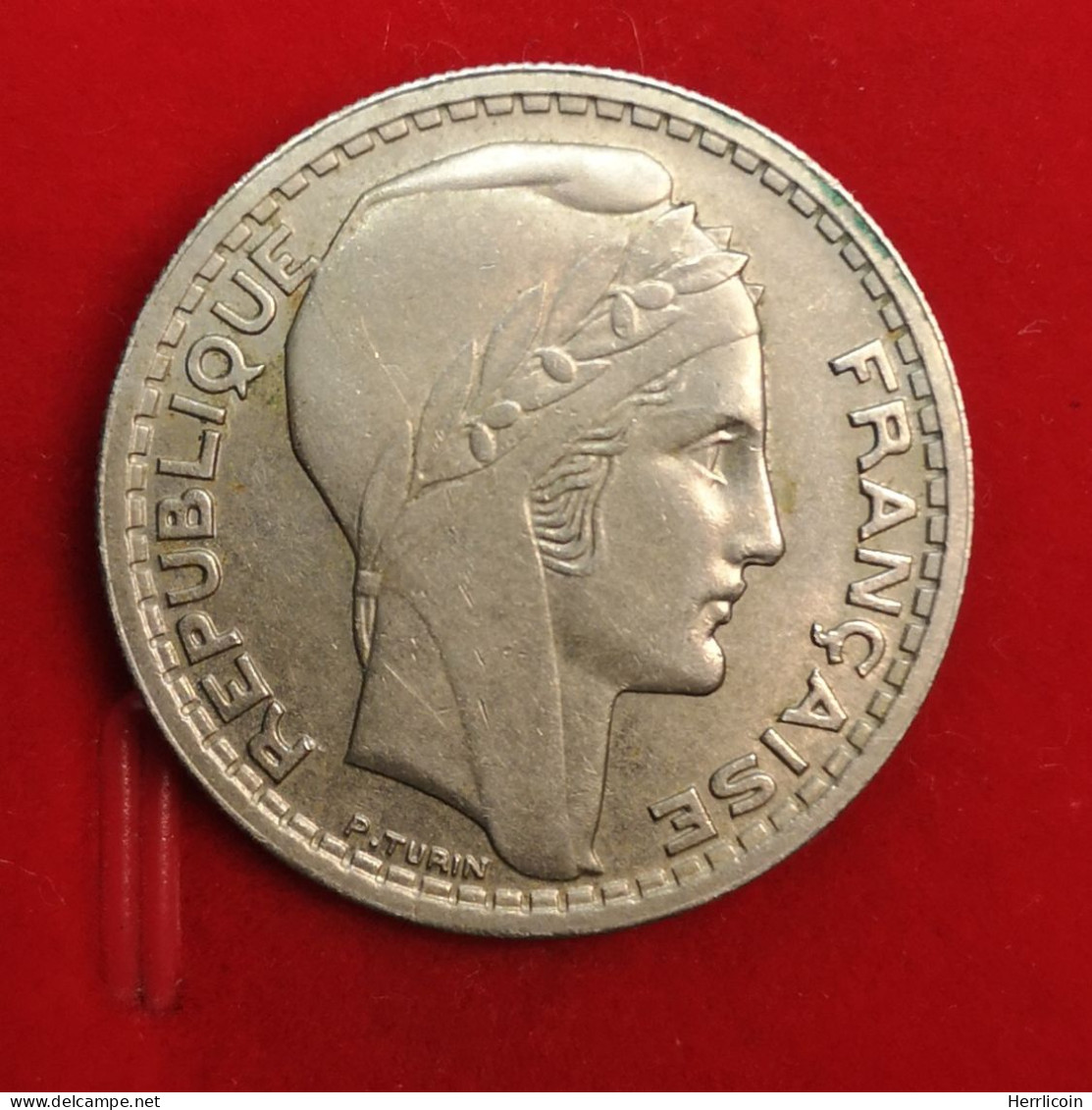 1947   - 10 Francs Turin Grosse Tête  France - 10 Francs