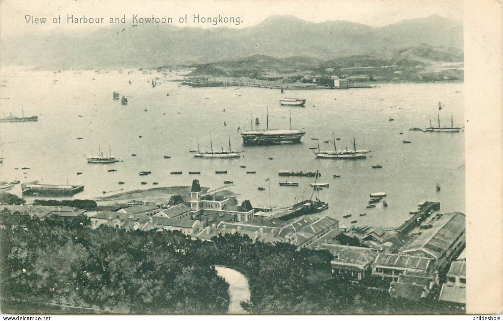 CHINE - CHINA   HONG KONG  View Of Harbour And Kowloon - China (Hongkong)