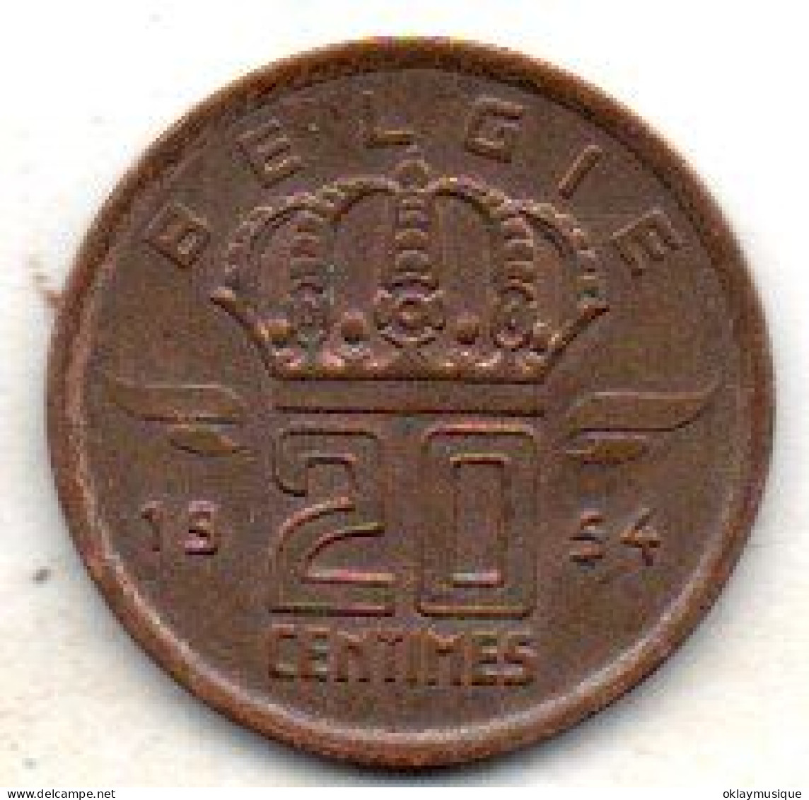 20 Centimes 1954 - Other & Unclassified